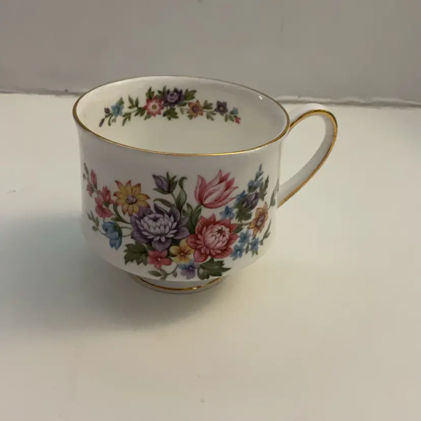 Paragon Multi Floral  Teacup