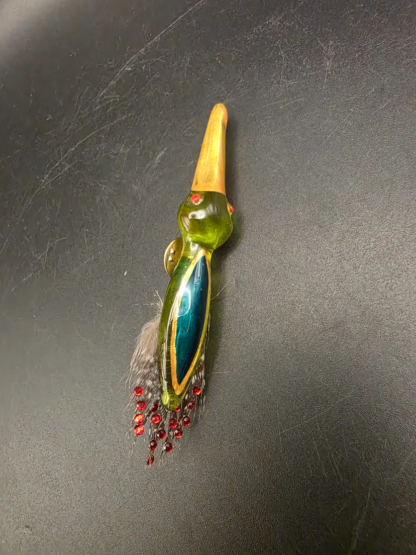 Orna Lalo Resin Bird Pin