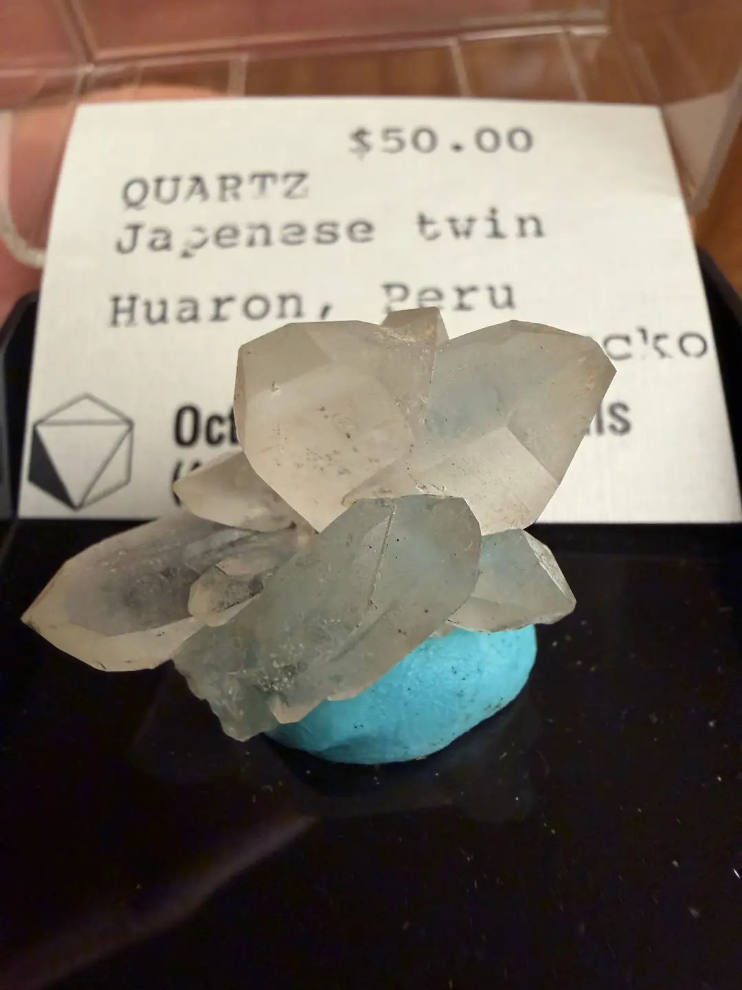 Mineral specimen from the Larry Krause Collection