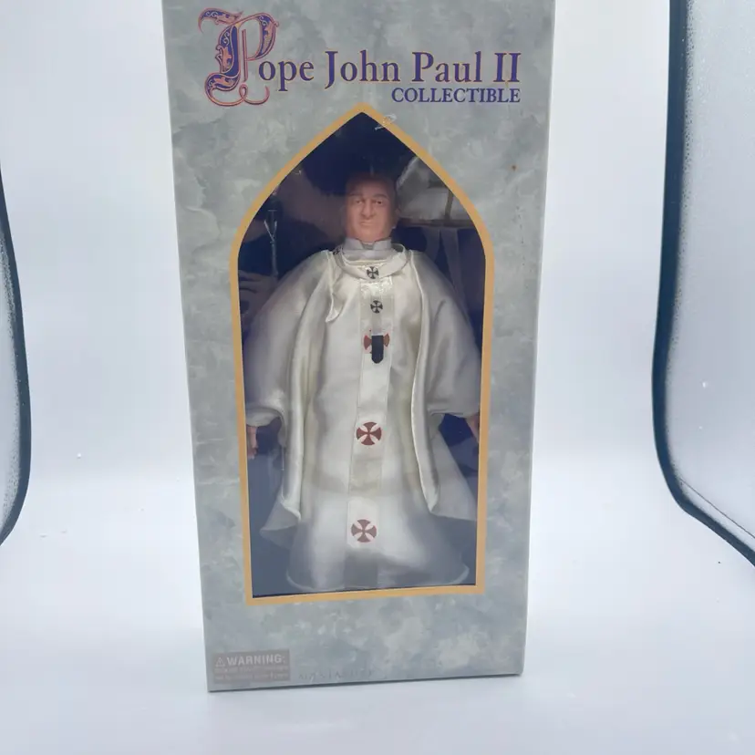 Pope John Paul 2 Collectible action figure 2002 New In Box