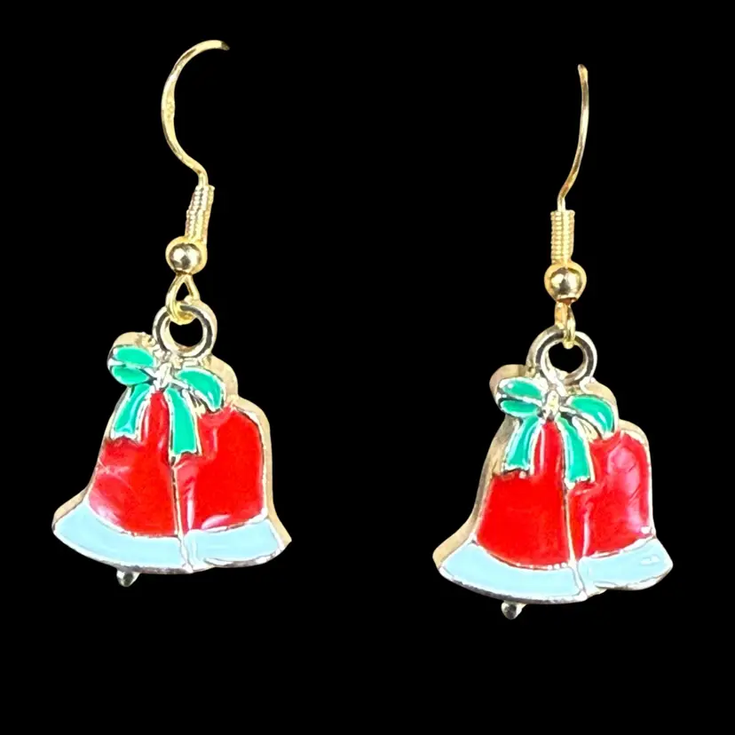 Holiday Bells Earrings 925 Ear Wire