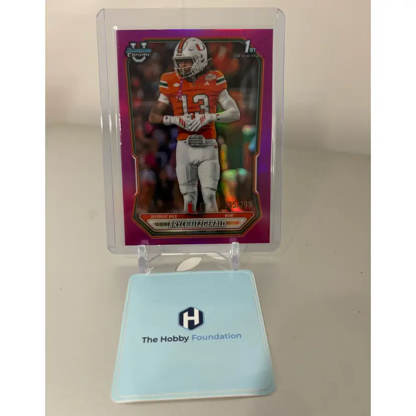 Bryce Fitzgerald - 2026 Bowman /299 - Miami Hurricanes