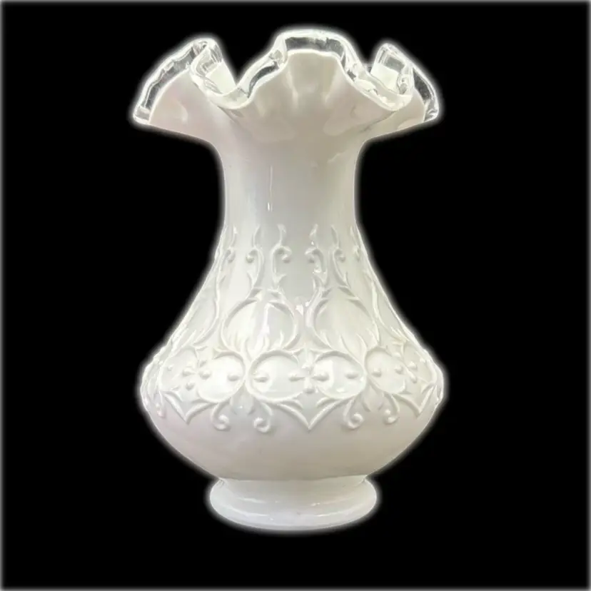 Vintage Vase Spanish Lace Silvercrest With Makers Mark