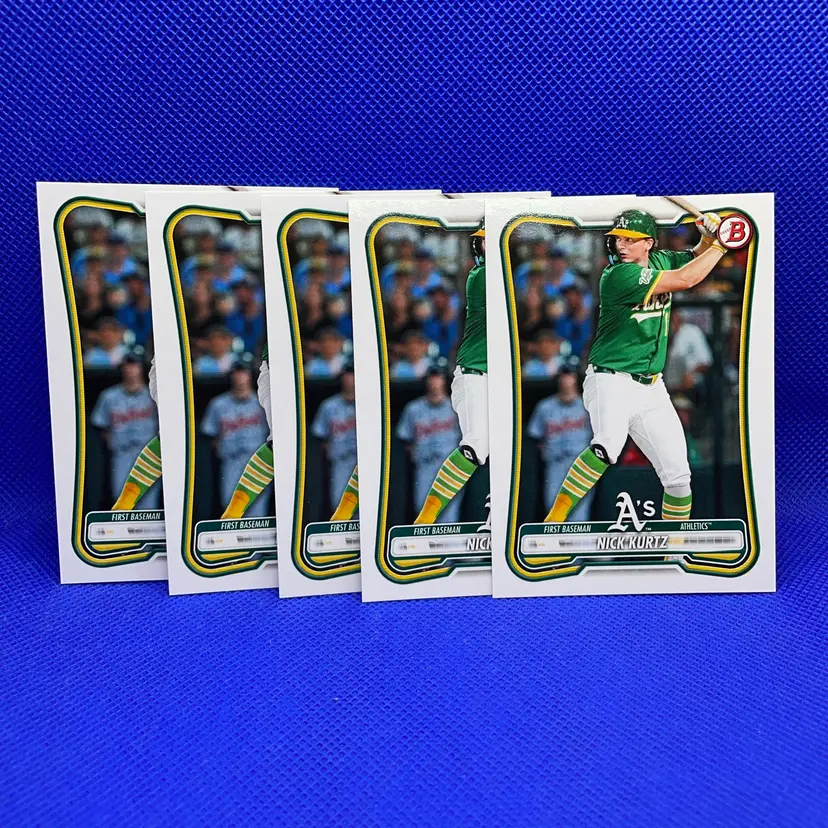 2026 Bowman Nick Kurtz Lot Of 5