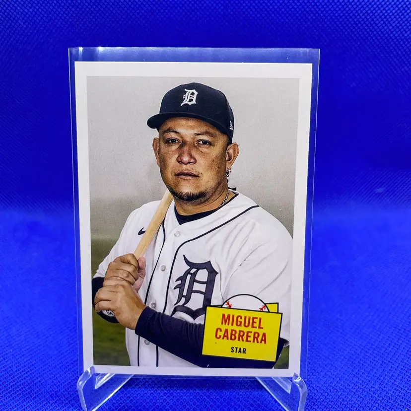 2023 Topps Archives Hit Stars Miguel Cabrera Detroit Tigers