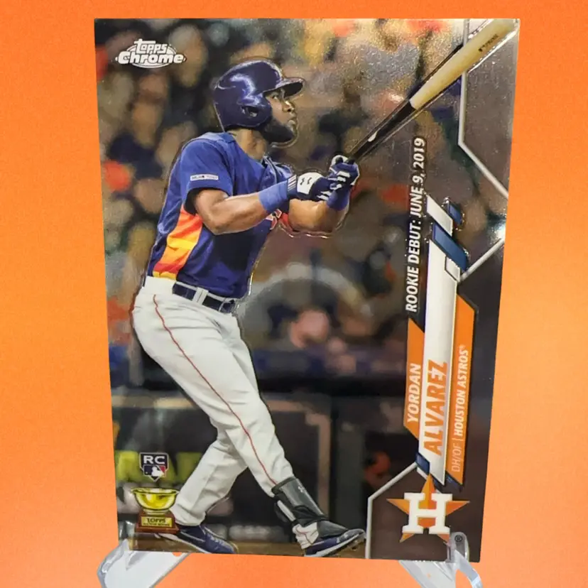 Yordan Alvarez Topps Chrome Update RC!