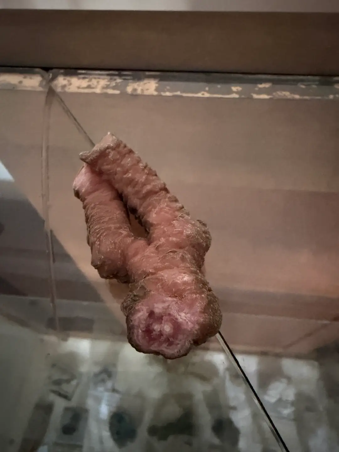 Stalactite specimen from Henry Schmidt's collection