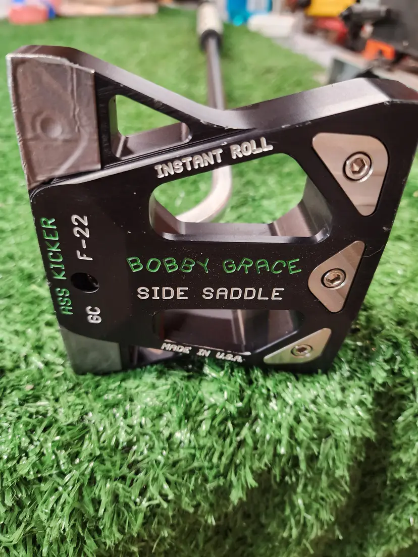 Bobby Grace side saddle broomstick putter