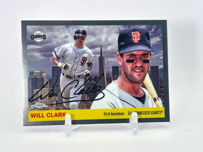 Will Clark - 2025 Topps Chrome Platinum City Skyline Variation SP - San Francisco Giants