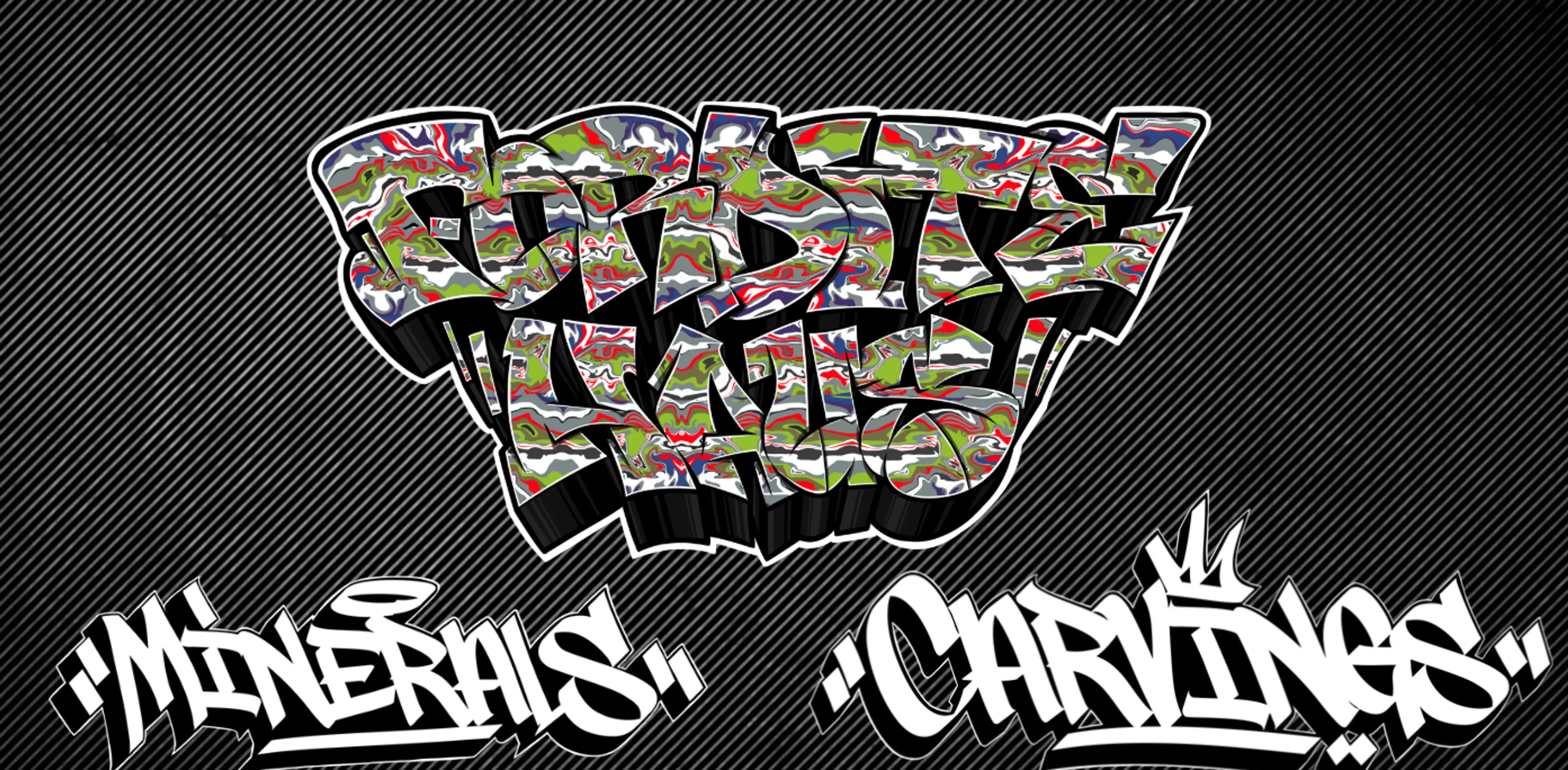 Fordite Haus — Minerals & Carvings graffiti art