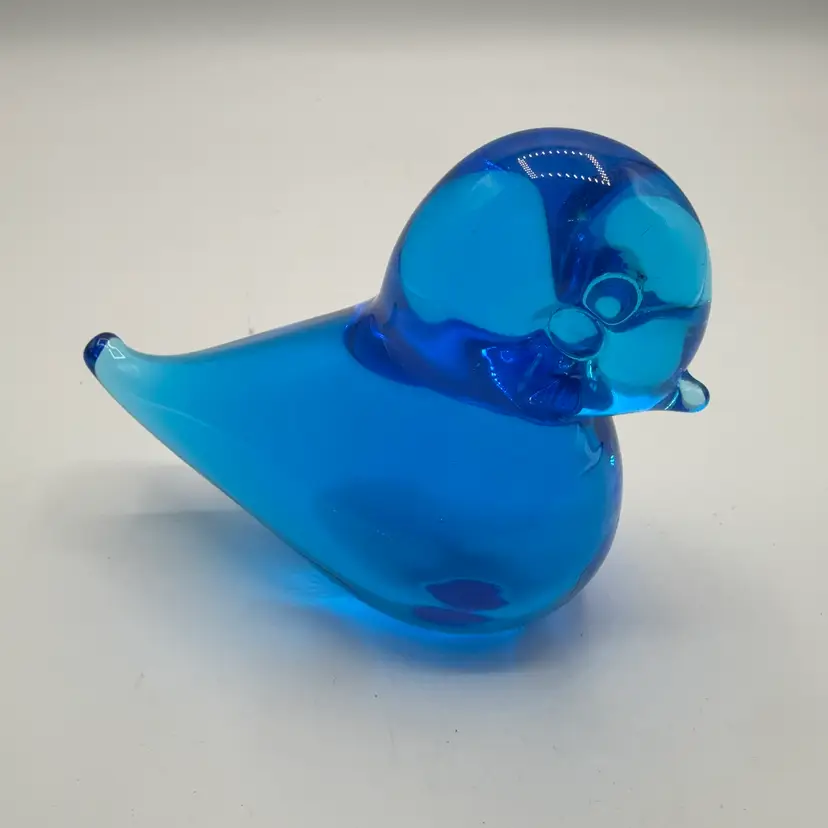 Blue Glass Bird