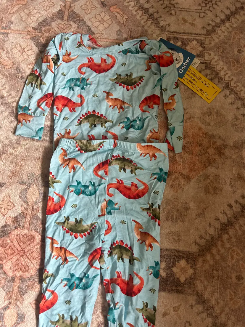 Dino Dreams Pajama Set size 12 months