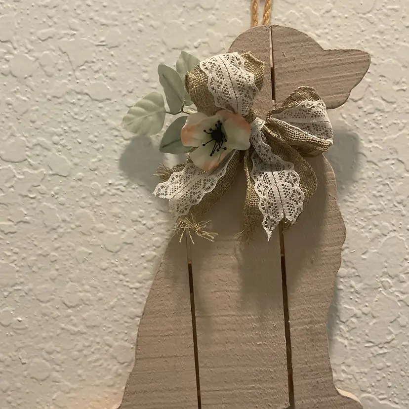 🚶🏻‍♀️CHOICE Wood Dog Silhouette Wall Decor