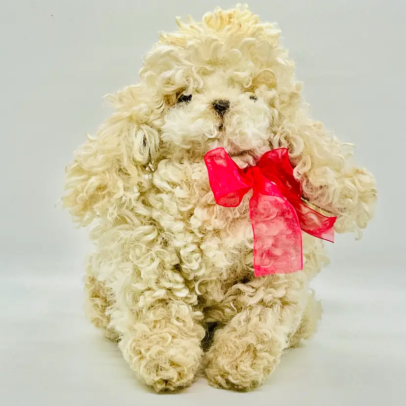 Artist Handmade Very Realistic Pomeranian Puppy Dog Stuffed Plush Collectible