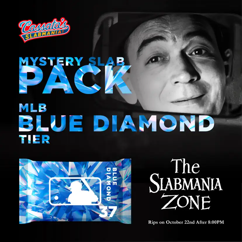 #37 / Blue Diamond Tier MLB Mystery Slab Pack / CS 09