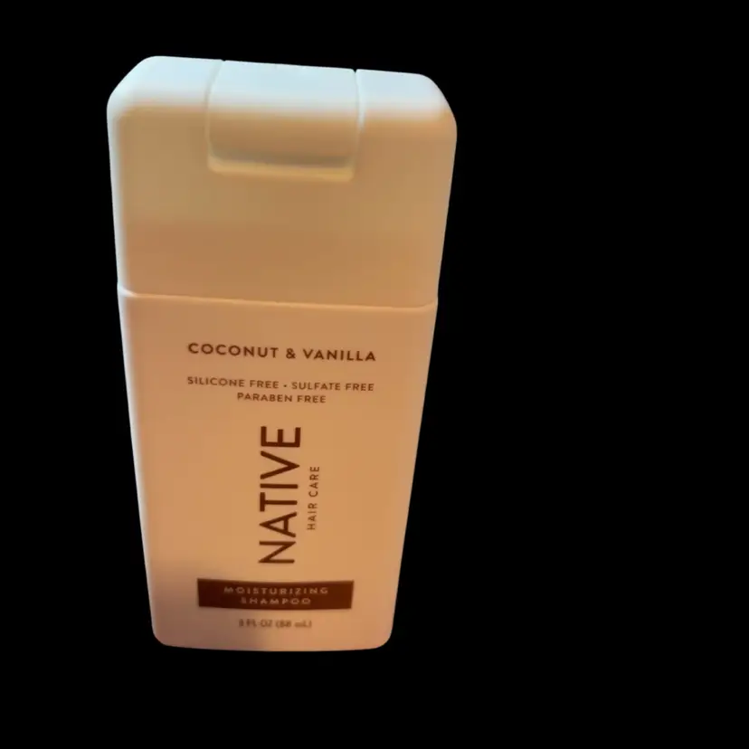 Native Coconut And Vanilla Moisturizing Shampoo 3 Fluid Ounces
