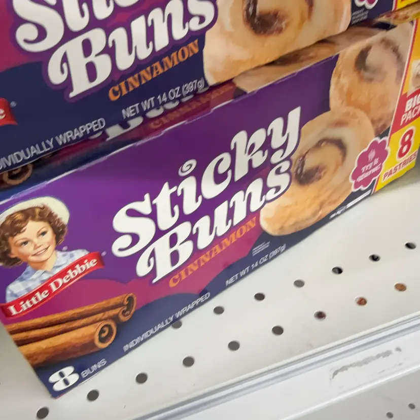 Little Debbie Sticky Cinnamon Buns