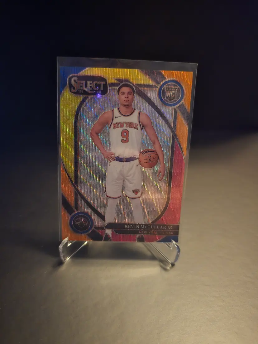Kevin McCullar Jr. RC - 2024-25 Select Courtside Yellow, Orange, Pink /20