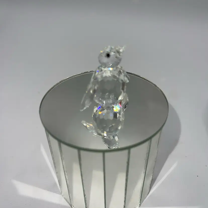 SWAROVSKI Retired 2001 Kingdom of Ice & Snow Penguin Figurine 1 1/4"