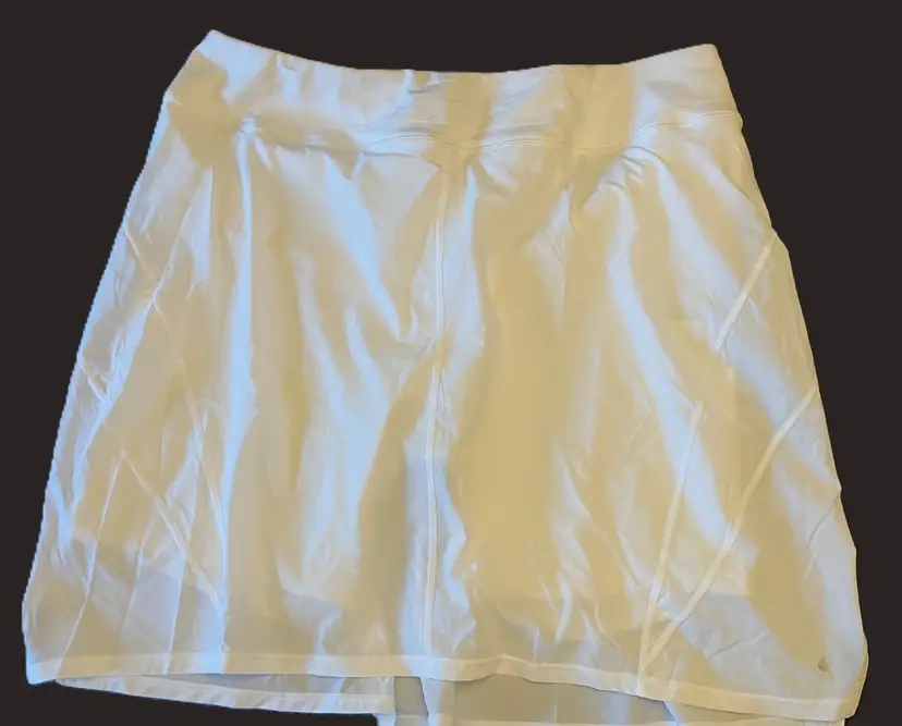 NWT Women White Skort Sports Go Longer Skirt with Pockets Size 2x