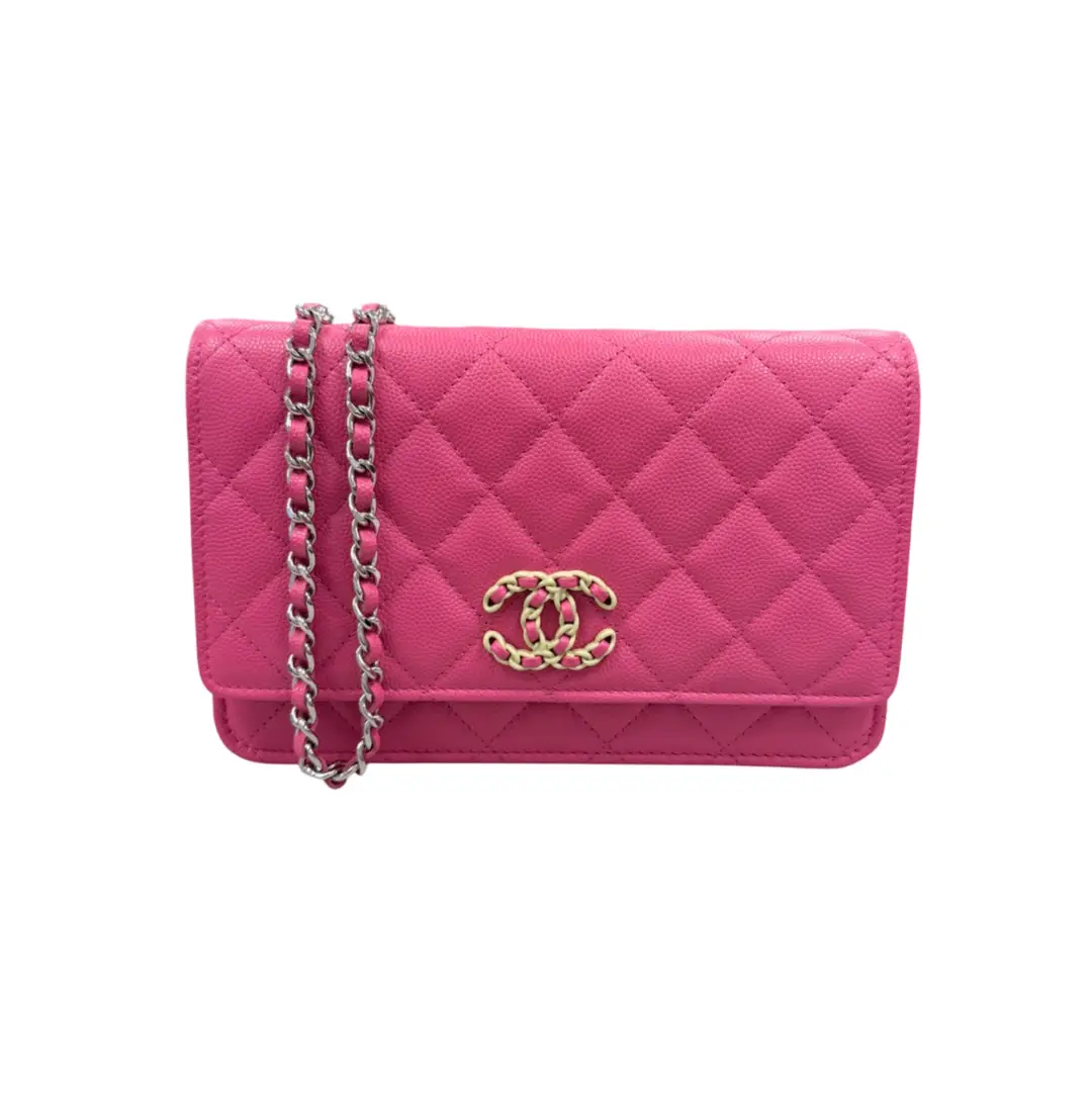 Chanel Caviar Vibrant Pink WOC