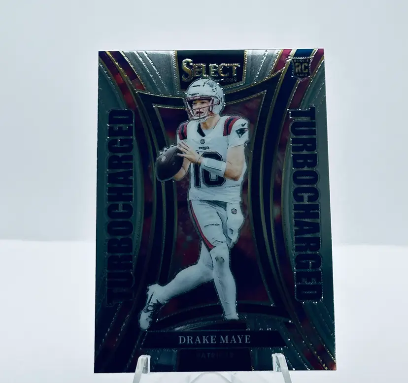 Drake Maye Turbocharged Rookie Card - Select Series