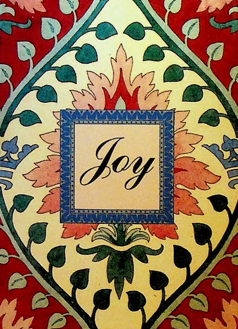 Joy Small Hardcover Book 1991