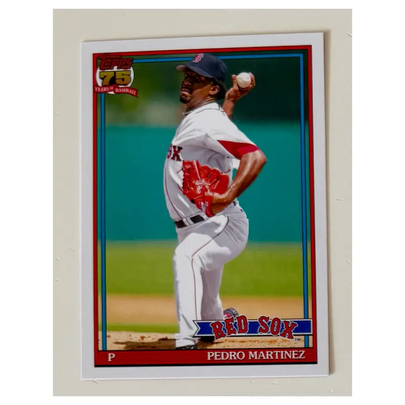 Pedro Martinez 1991 Topps Boston Red Sox