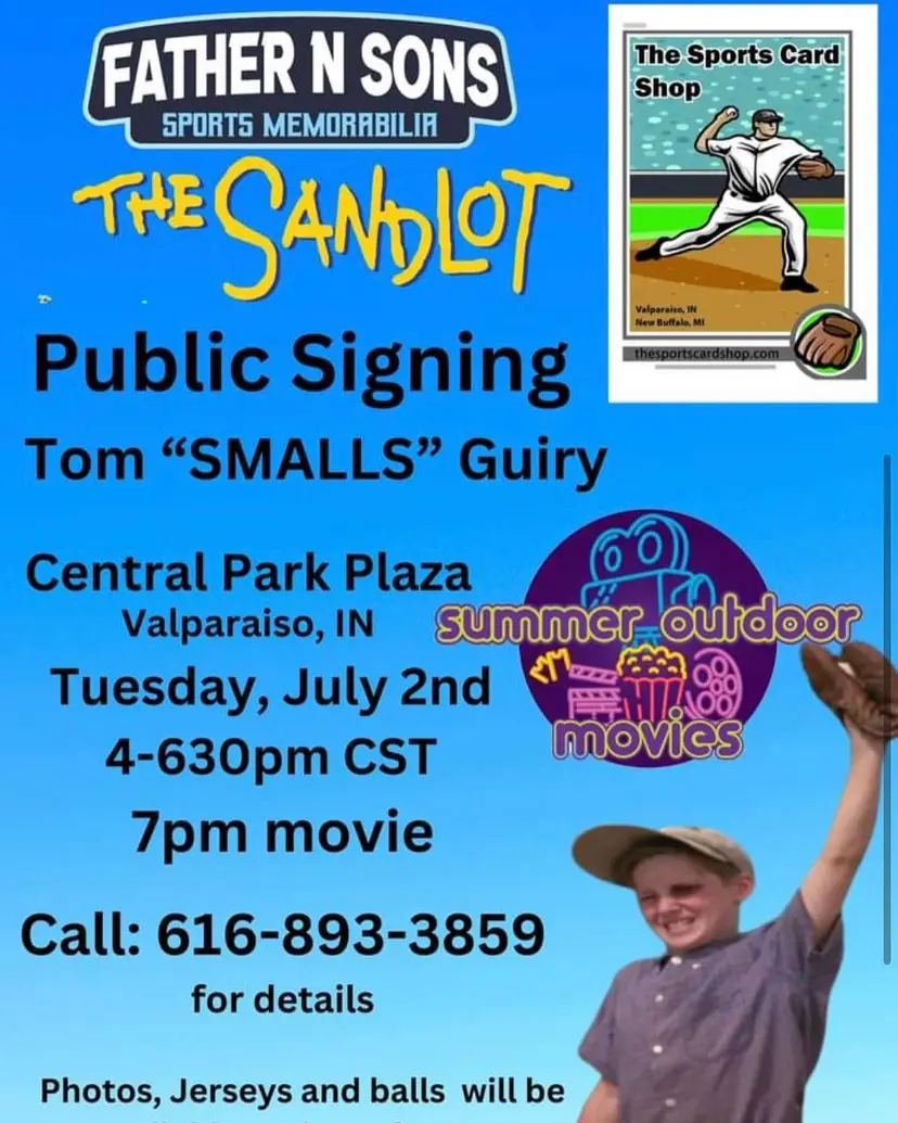 Past event flyer — The Sports Card Shop