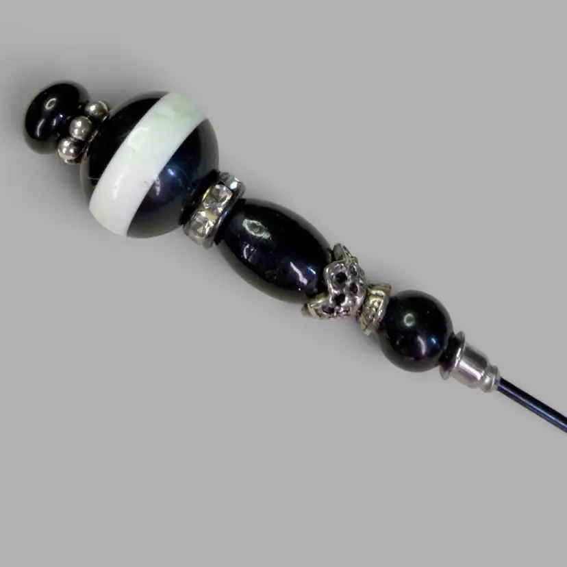 Handmade Hat Pin By New Again Design 11 3/4” Long