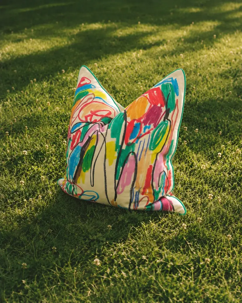 Set of 2 Cotton Pillow Cases