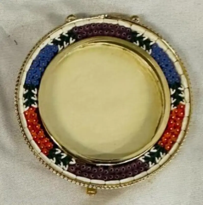 Italian Micro Mosaic Floral Picture Frames