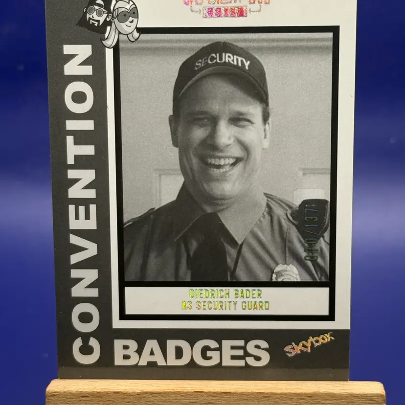 Skybox Jay & Silent Bob Reboot Convention Badges Diedrich Bader Silver /137 #80
