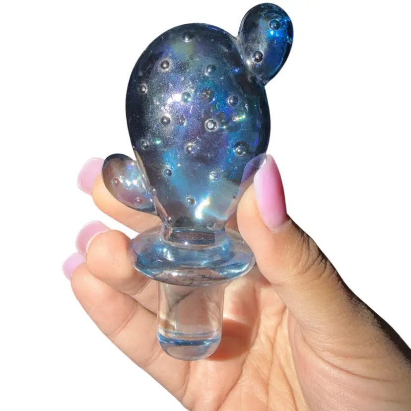 Iridescent Cactus Stopper