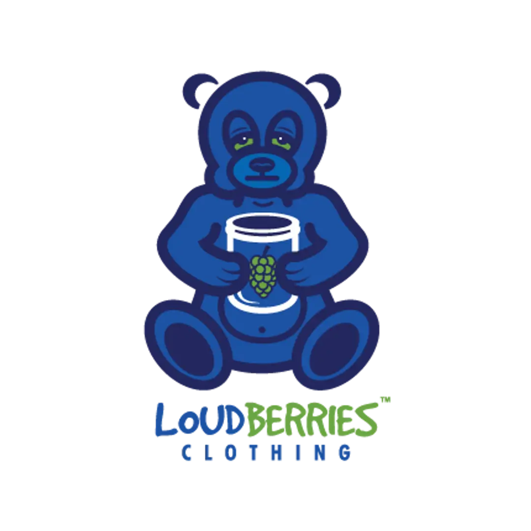 Loudberries Clothing Co. brand identity