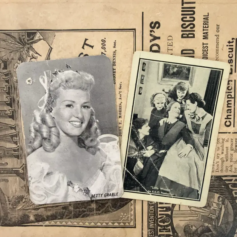 Playing Cards - B/W Ladies