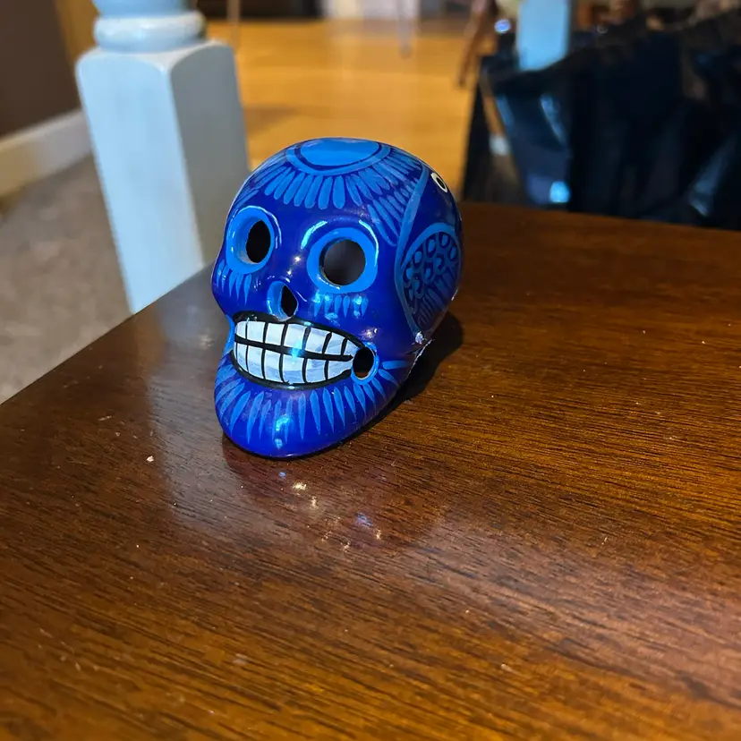 Blue Sugar Skull