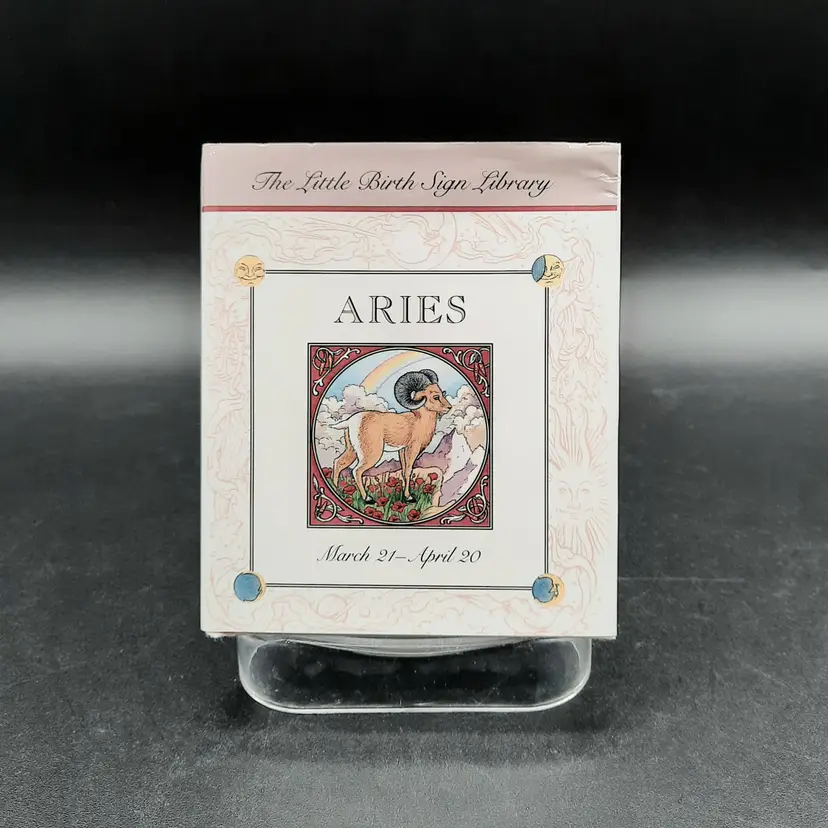 Aries Mini Hardcover Book The Little Birth Sign Library