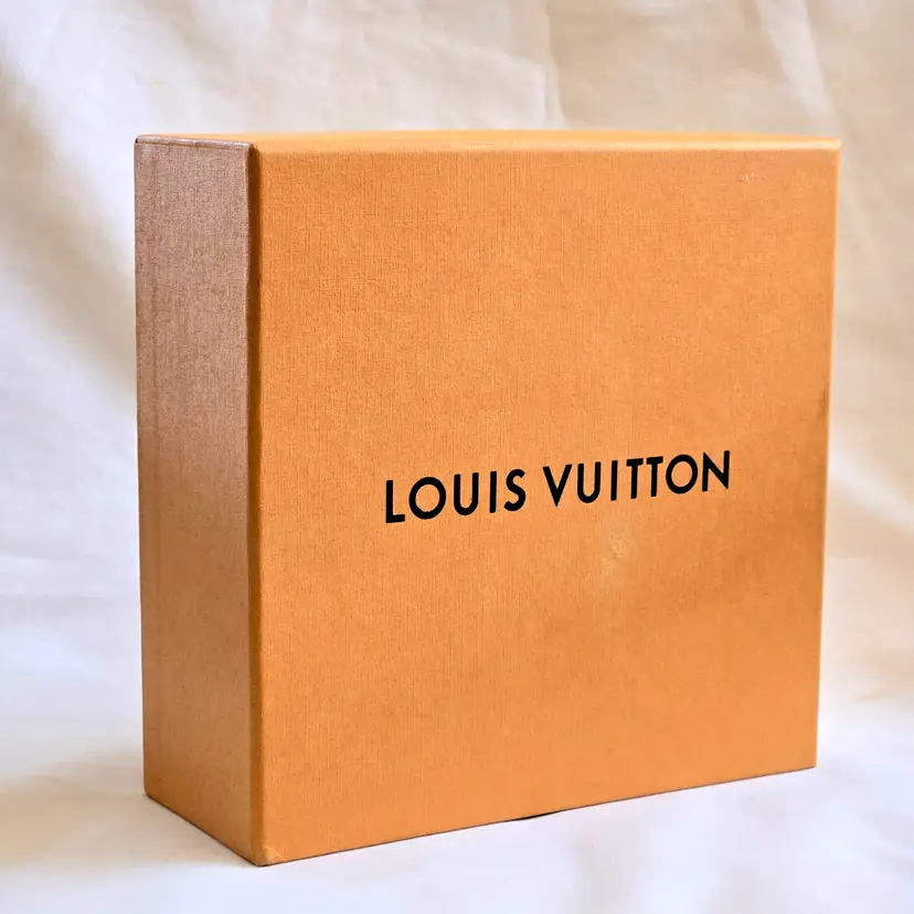 LOUIS VUITTON Empty Box  6½" × 6½" ×2½" with Pull Out Drawer - Condition Issues