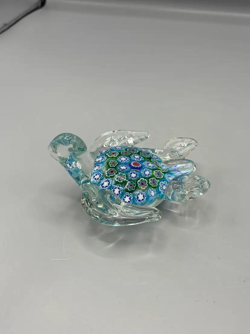 Millifiori Sea Turtle paperweight