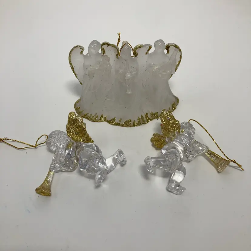 3 Pc Angel Ornaments!