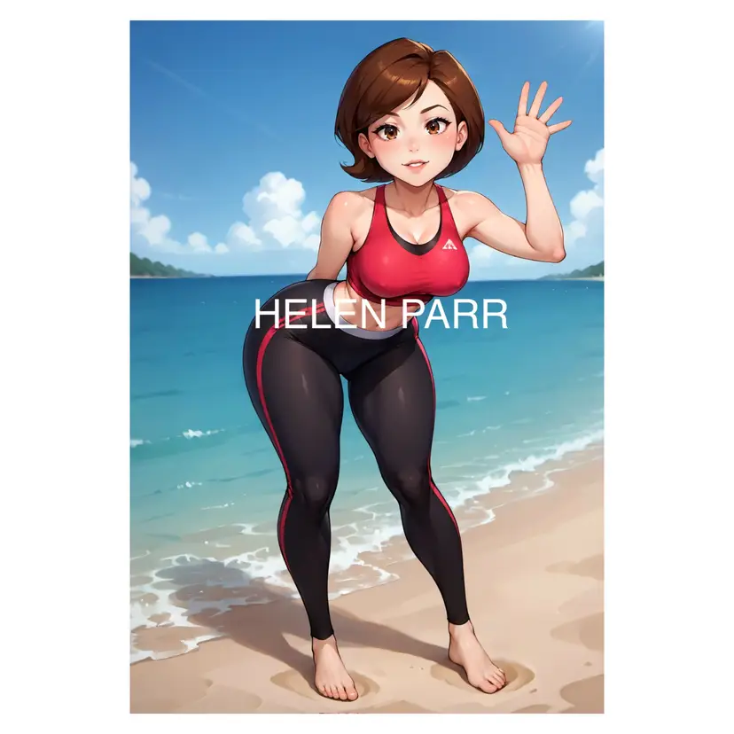 ANIME HELEN PARR FROM THE INCREDIBLES SERIES 4X6 WAIFUZ  PHOTO PRINT