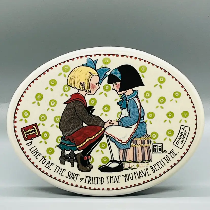 Mary Engelbreit I’d Like To Be The Sort Of Friend Ceramic Plaque Gift