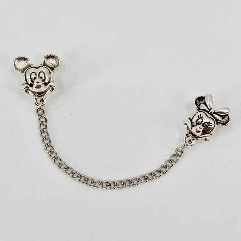 Boy Girl Mouse Chain European Charm - Collectable Character Edition