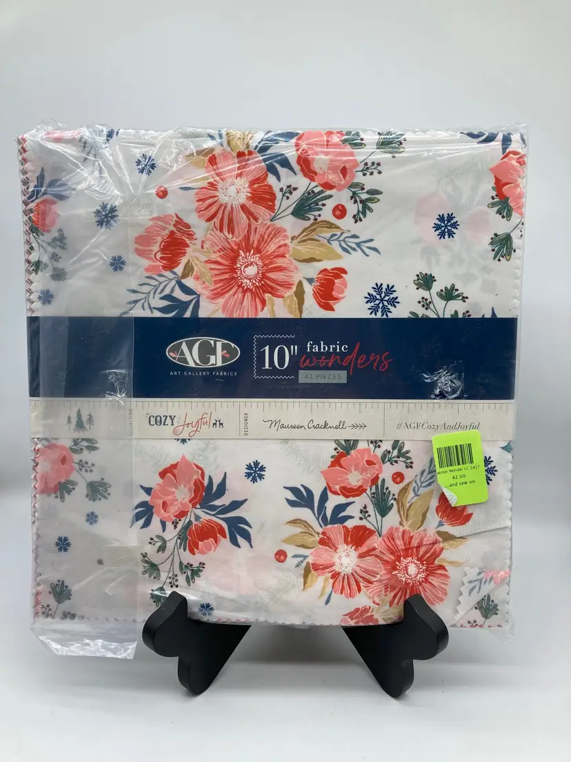 COZY & JOYFUL LAYER CAKE 10" SQUARES