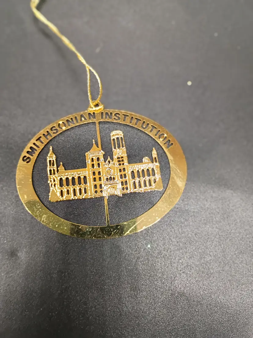 24K Gold Plated Brass Nations Treasures Christmas Ornament -  Smithsonian Institution.