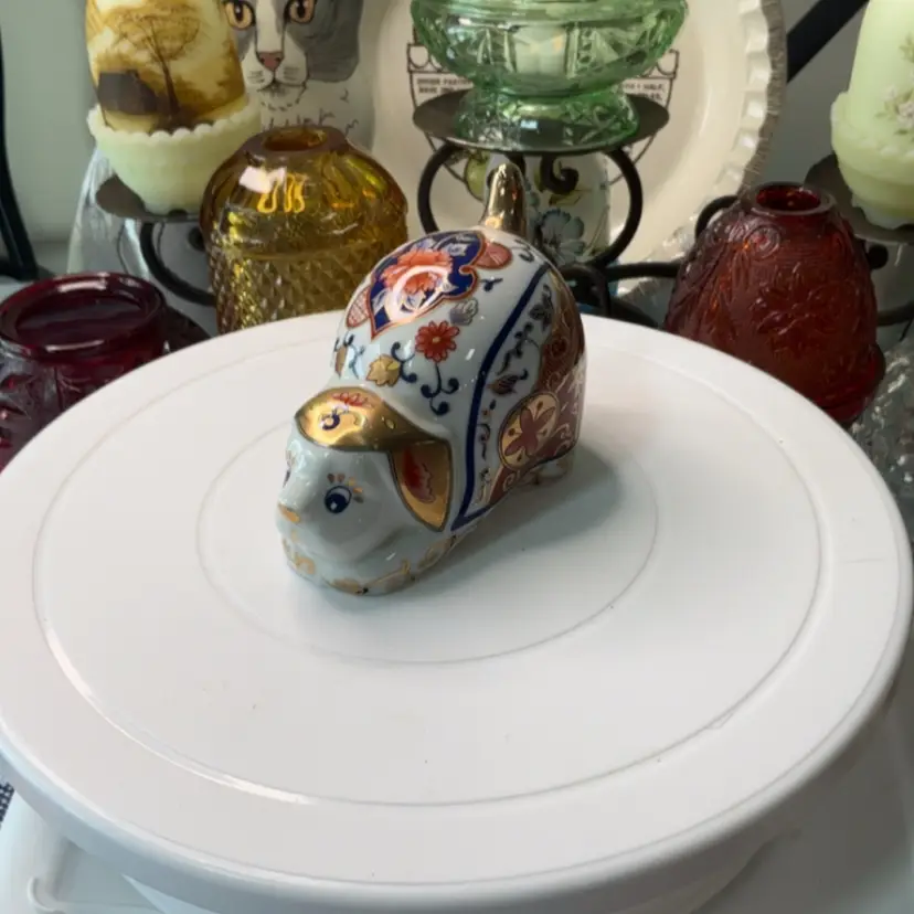 Imari Japan Porcelain Puppy
