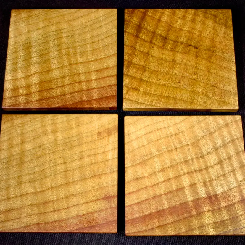 Bastogne Walnut Coasters - (B024)