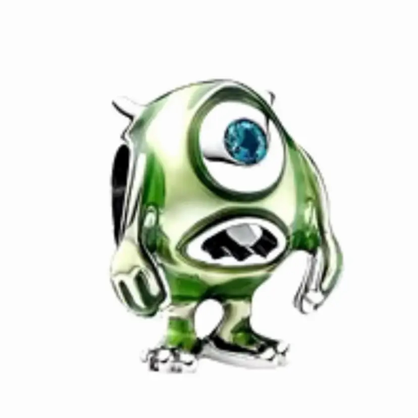 Green One-Eyed Monster European Charm - Collectable Character Edition