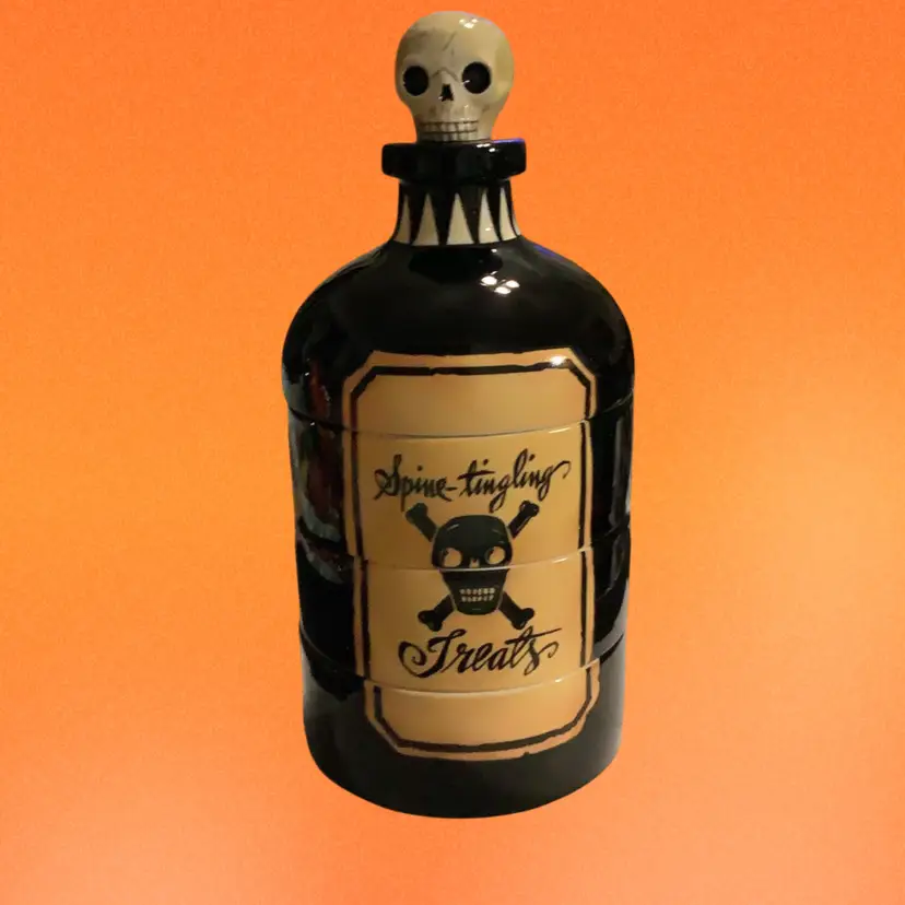 Studio 56 Stacked Spine Tingling Treats Jar